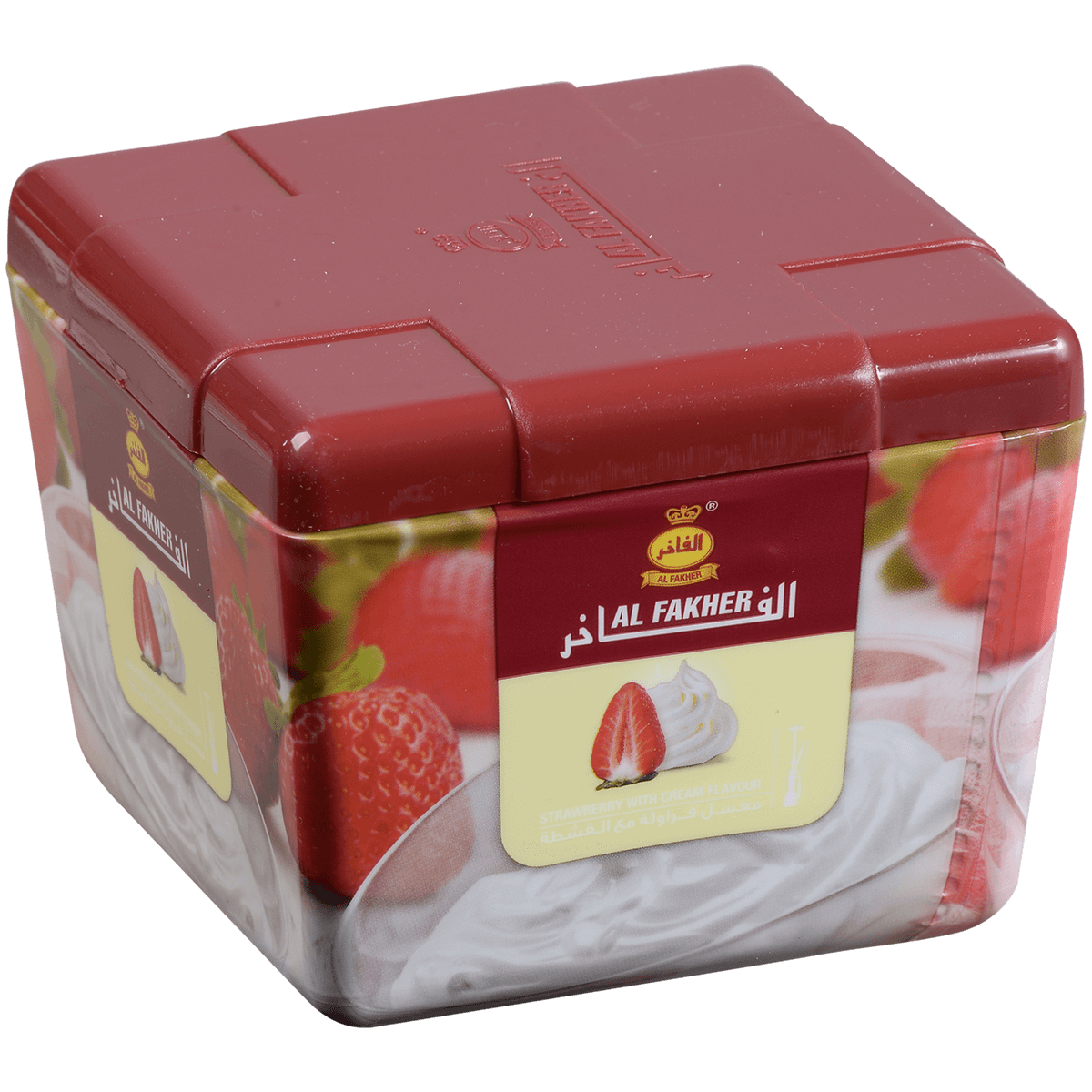 Al Fakher Hookah Tobacco Strawberry With Cream 250 Gram Tub