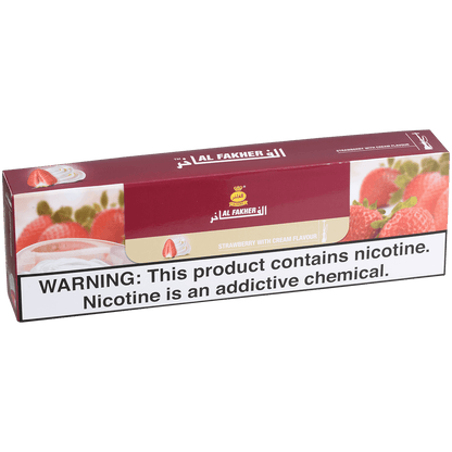 Al Fakher Hookah Tobacco Strawberry With Cream 10-50 Carton