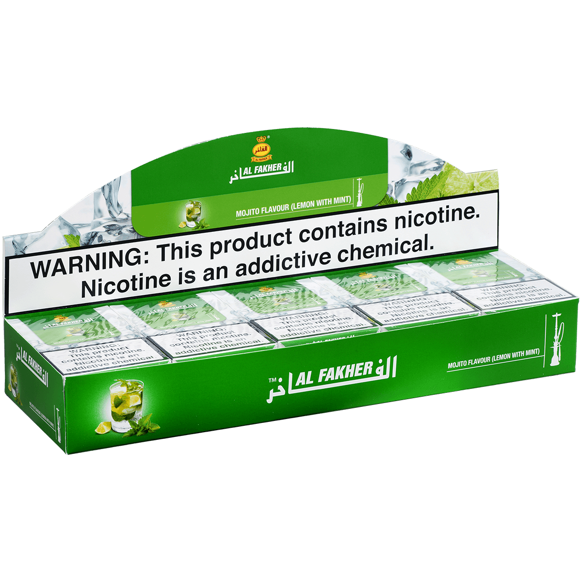 Al Fakher Hookah Tobacco Mojito 10-50 Carton