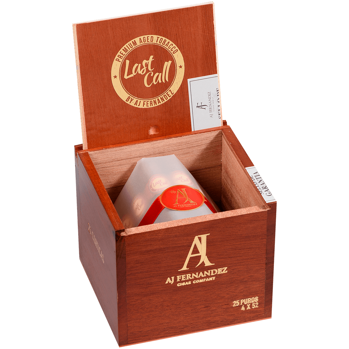 Last Call By Aj Fernandez Habano Corticas 25 Ct. Box 4.00X52