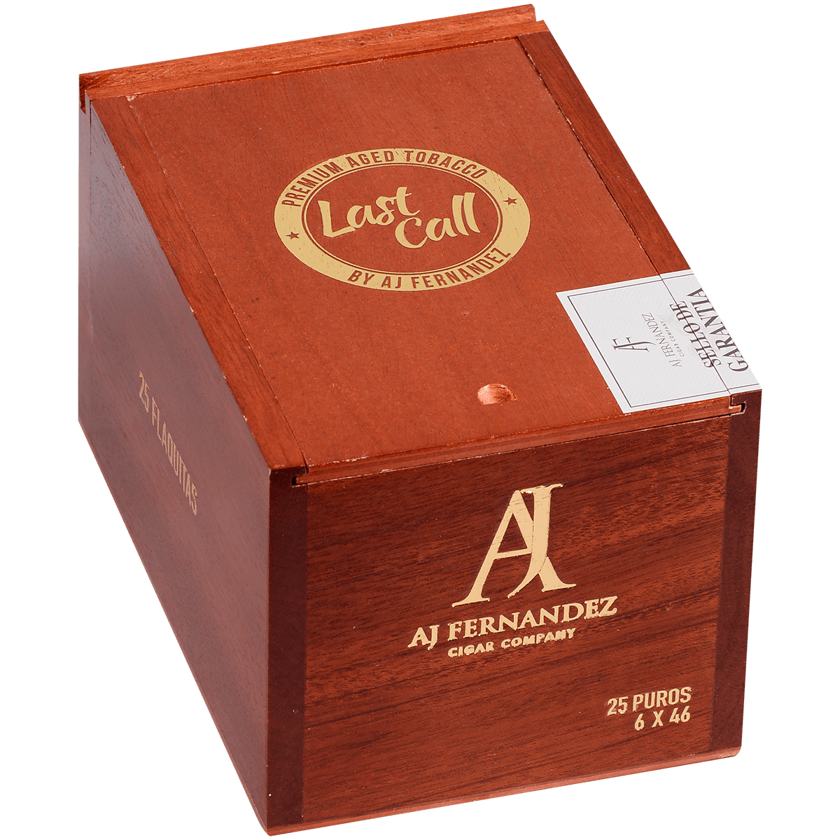 Last Call By Aj Fernandez Habano Flaquitas 25 Ct. Box 6.00X46
