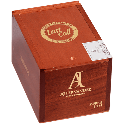 Last Call By Aj Fernandez Habano Flaquitas 25 Ct. Box 6.00X46