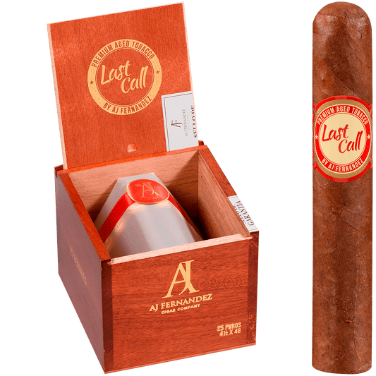 Last Call By Aj Fernandez Habano Geniales 25 Ct. Box 4.50X48
