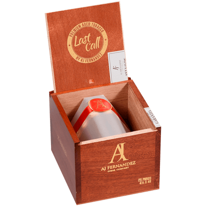 Last Call By Aj Fernandez Habano Geniales 25 Ct. Box 4.50X48