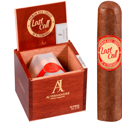 Last Call By Aj Fernandez Habano Chiquitas 25 Ct. Box 3.50X50