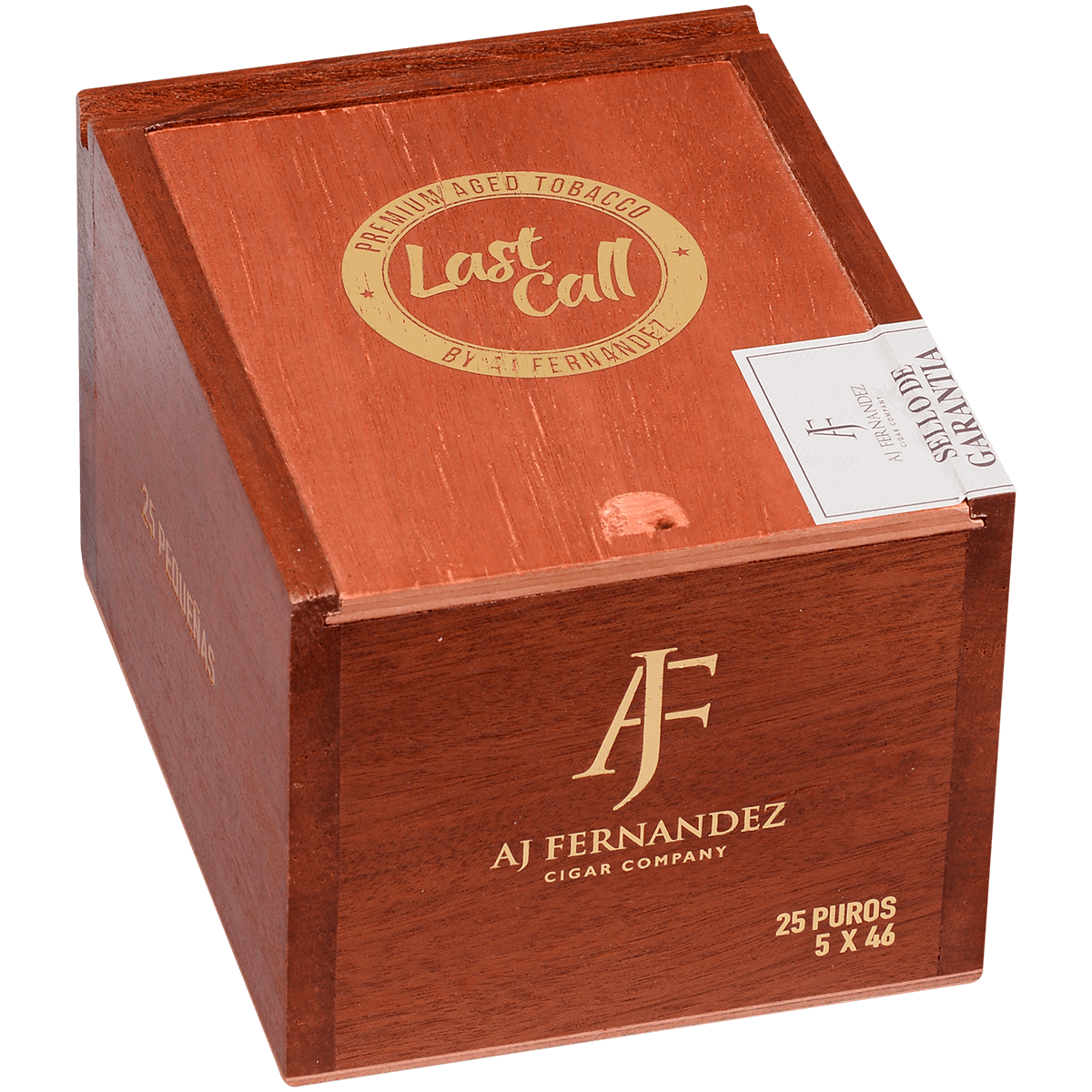Last Call By Aj Fernandez Habano Pequenas 25 Ct. Box 5.00X46