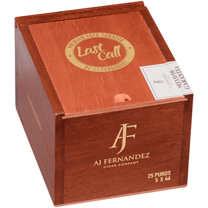 Last Call By Aj Fernandez Habano Pequenas 25 Ct. Box 5.00X46