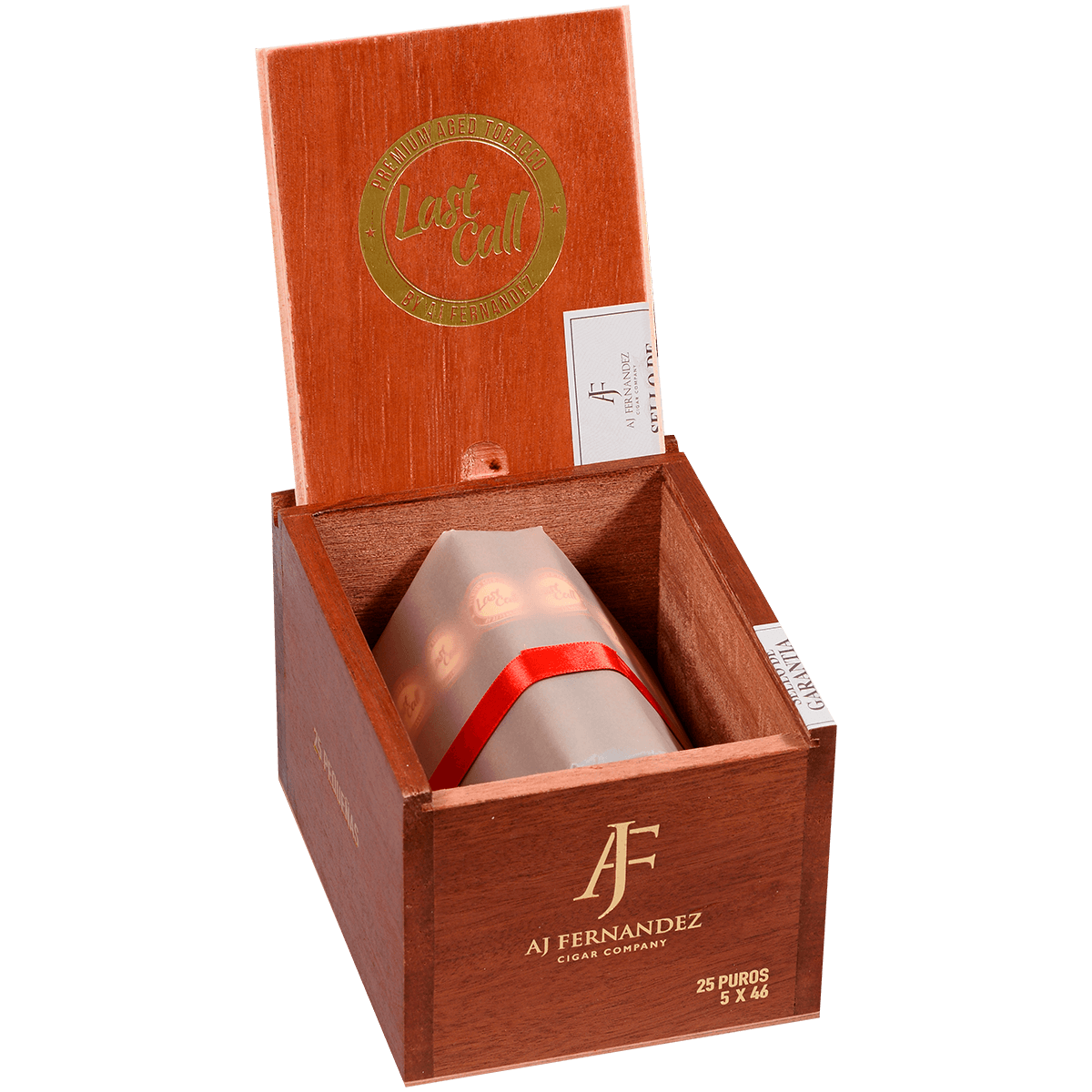 Last Call By Aj Fernandez Habano Pequenas 25 Ct. Box 5.00X46