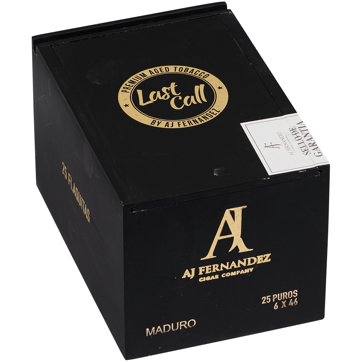 Last Call By Aj Fernandez Maduro Flaquitas 25 Ct. Box 6.00X46