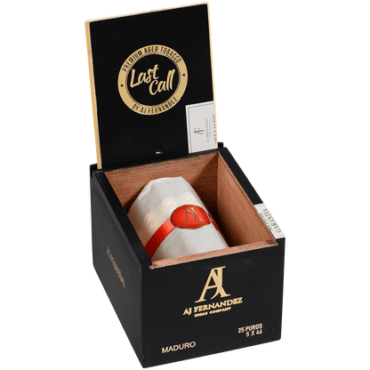 Last Call By Aj Fernandez Maduro Pequenas 25 Ct. Box 5.00X46