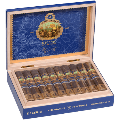 Decenio 10Th Anniversary Robusto By Aj Fernandez 20 Ct. Box 5.50X54