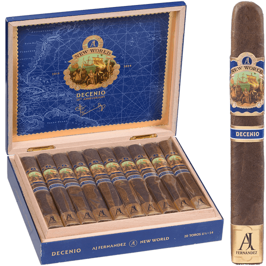 Decenio 10Th Anniversary Toro By Aj Fernandez 20 Ct. Box 6.50X54