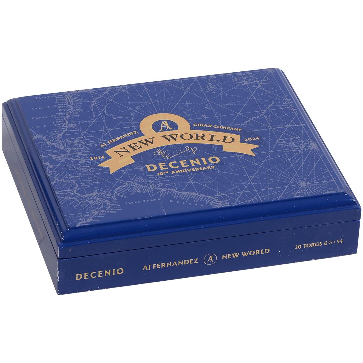 Decenio 10Th Anniversary Toro By Aj Fernandez 20 Ct. Box 6.50X54