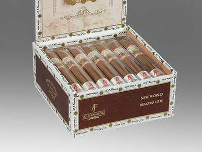 New World Connecticut By Aj Fernandez Belicoso 20 Ct. Box 6.00X54