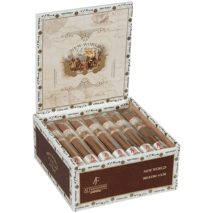 New World Connecticut By Aj Fernandez Belicoso 20 Ct. Box 6.00X54