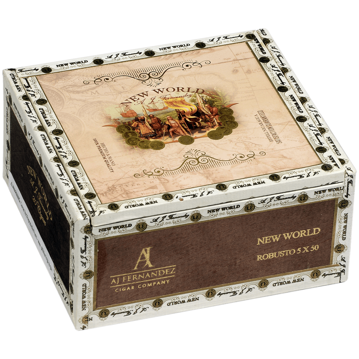 New World Connecticut By Aj Fernandez Robusto 20 Ct. Box 5.00X50