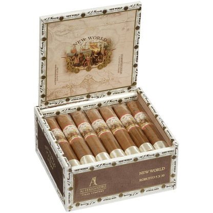 New World Connecticut By Aj Fernandez Robusto 20 Ct. Box 5.00X50