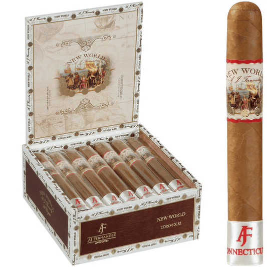 New World Connecticut By Aj Fernandez Toro 20 Ct. Box 6.00X52