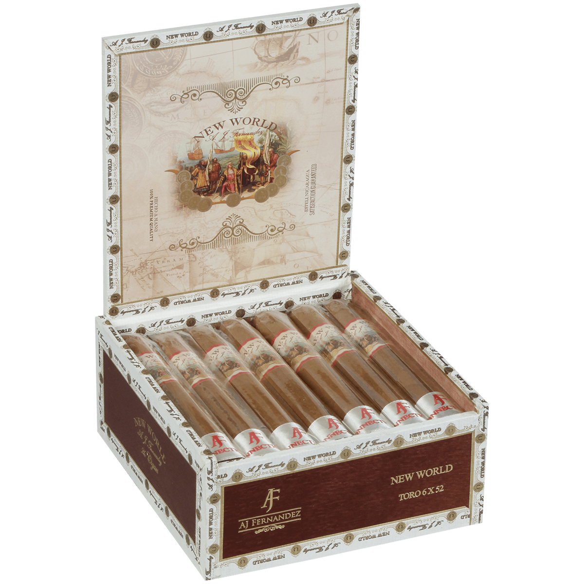 New World Connecticut By Aj Fernandez Toro 20 Ct. Box 6.00X52