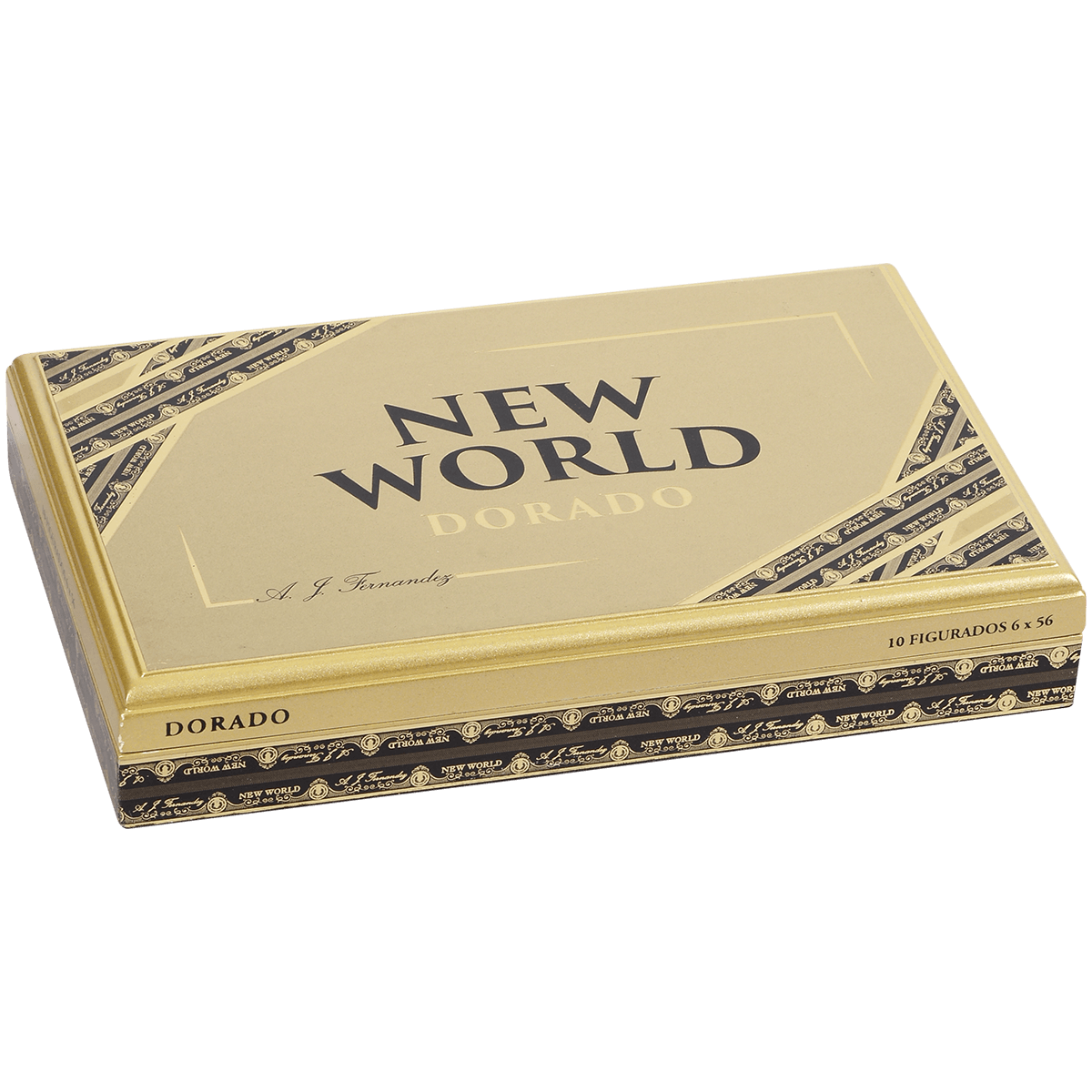 New World By Aj Fernandez Dorado Figurado 10 Ct. Box 6X56