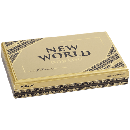 New World By Aj Fernandez Dorado Figurado 10 Ct. Box 6X56