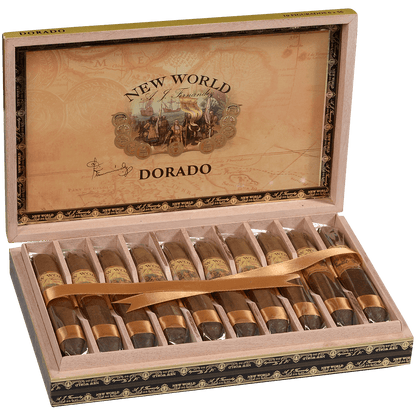New World By Aj Fernandez Dorado Figurado 10 Ct. Box 6X56