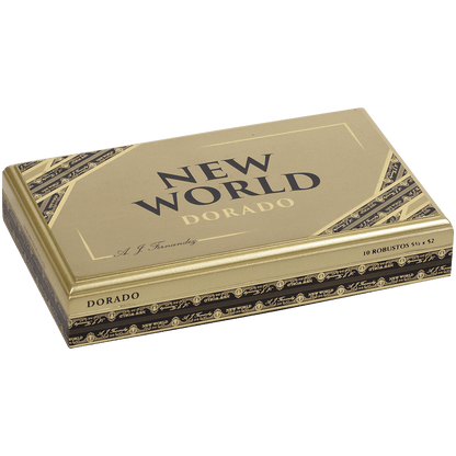 New World By Aj Fernandez Dorado Robusto 10 Ct. Box 5.50X52