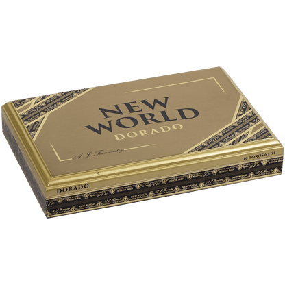 New World By Aj Fernandez Dorado Toro 10 Ct. Box 6X54