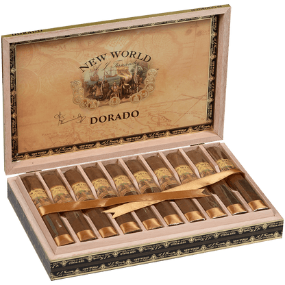 New World By Aj Fernandez Dorado Toro 10 Ct. Box 6X54