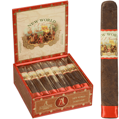 New World Oscuro By Aj Fernandez Virrey (Gordo) 21 Ct. Box 6.00X58