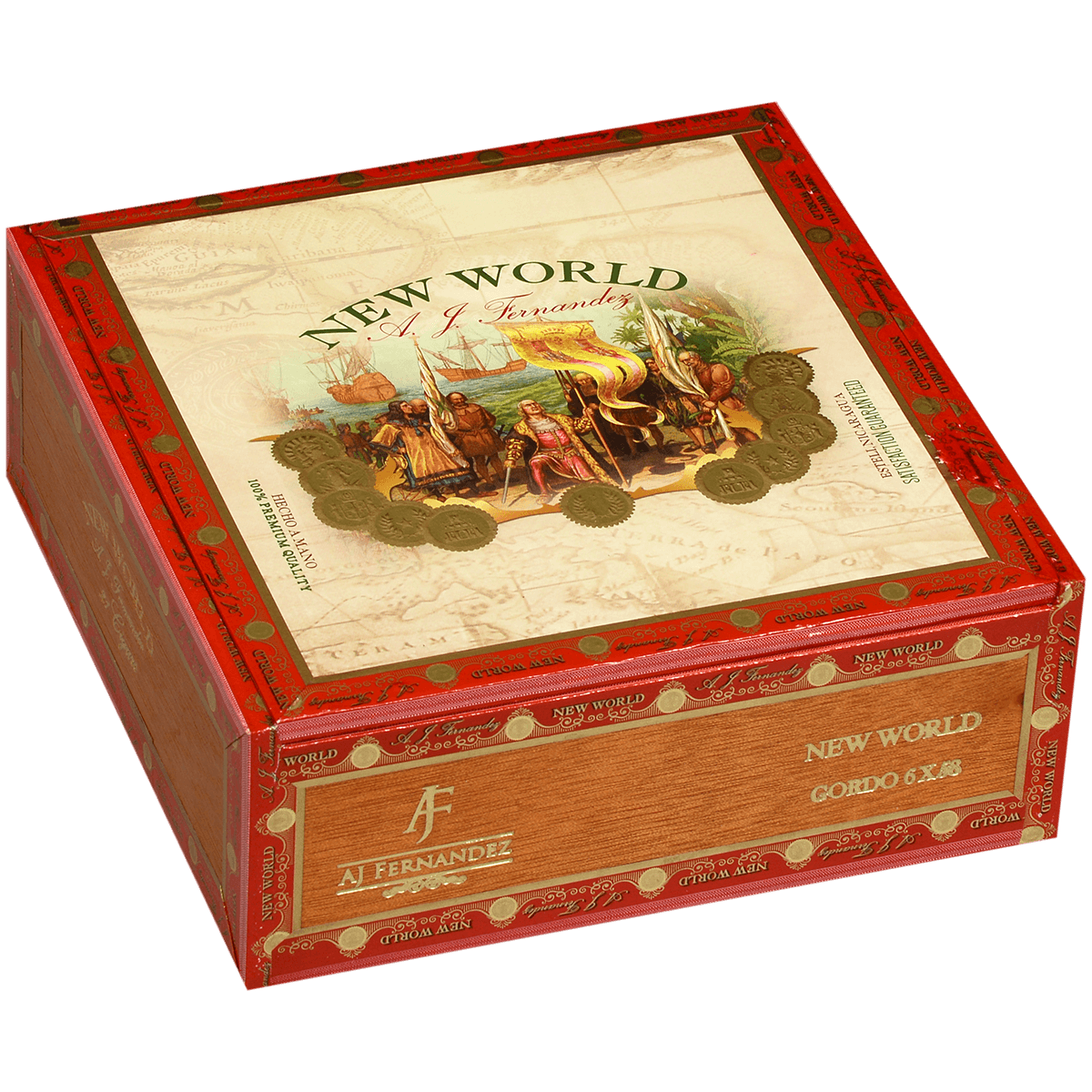 New World Oscuro By Aj Fernandez Virrey (Gordo) 21 Ct. Box 6.00X58