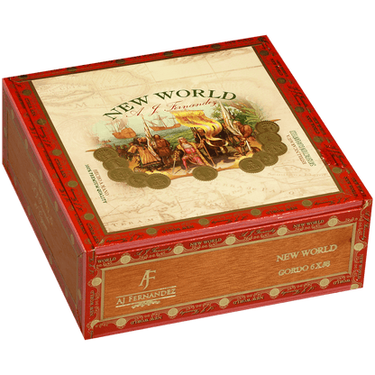 New World Oscuro By Aj Fernandez Virrey (Gordo) 21 Ct. Box 6.00X58