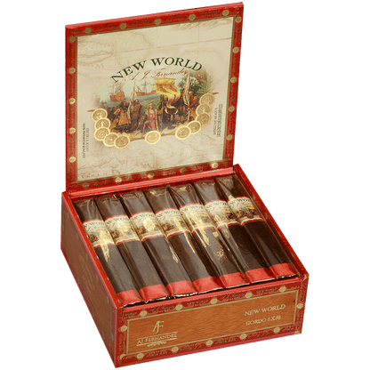 New World Oscuro By Aj Fernandez Virrey (Gordo) 21 Ct. Box 6.00X58