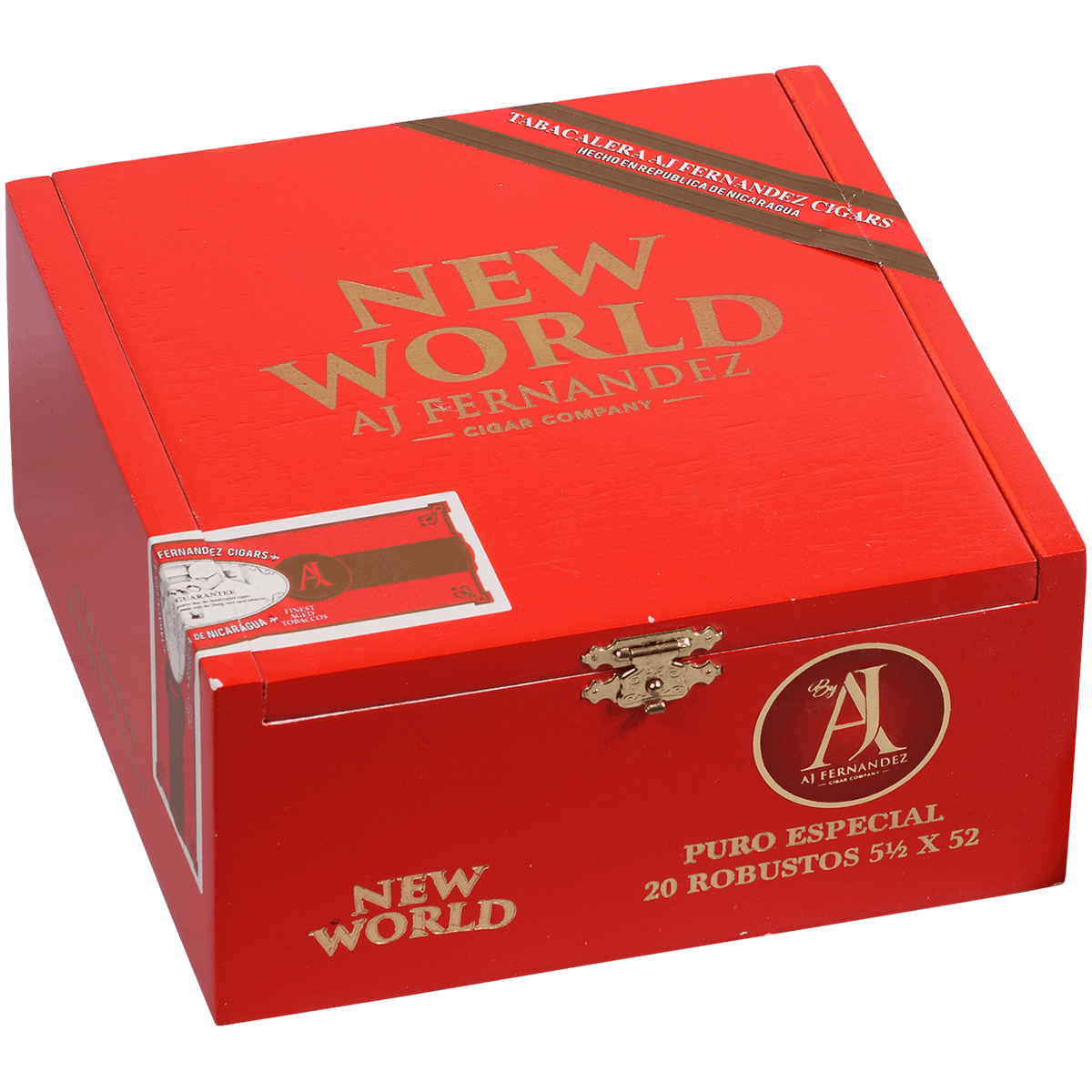 New World Puro Especial By Aj Fernandez Robusto 20 Ct. Box 5.50X52