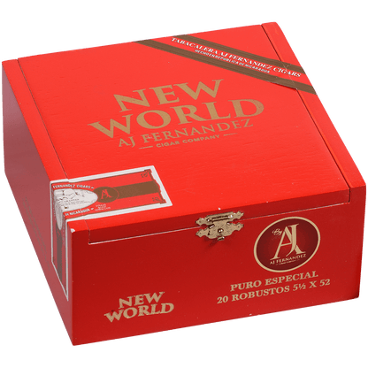 New World Puro Especial By Aj Fernandez Robusto 20 Ct. Box 5.50X52