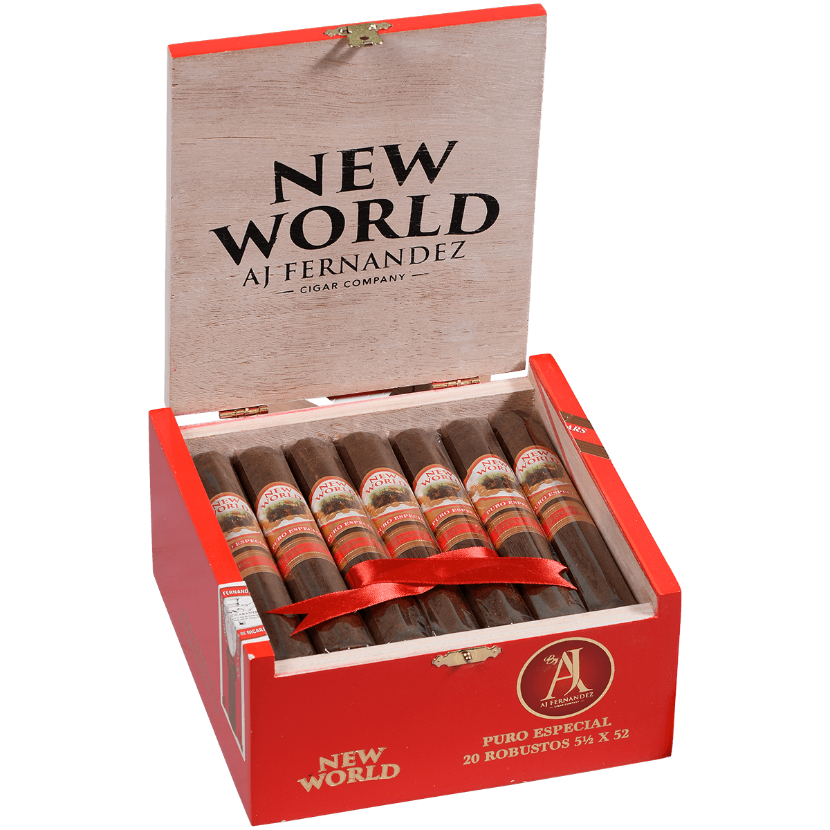 New World Puro Especial By Aj Fernandez Robusto 20 Ct. Box 5.50X52