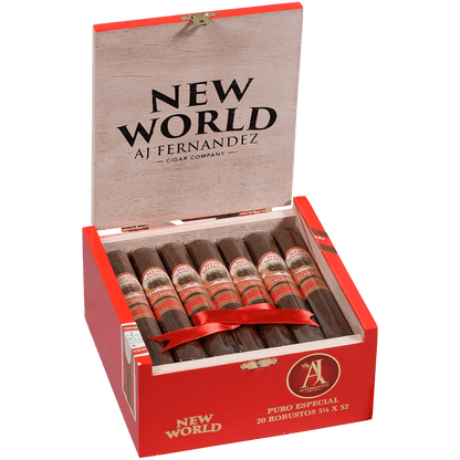 New World Puro Especial By Aj Fernandez Robusto 20 Ct. Box 5.50X52
