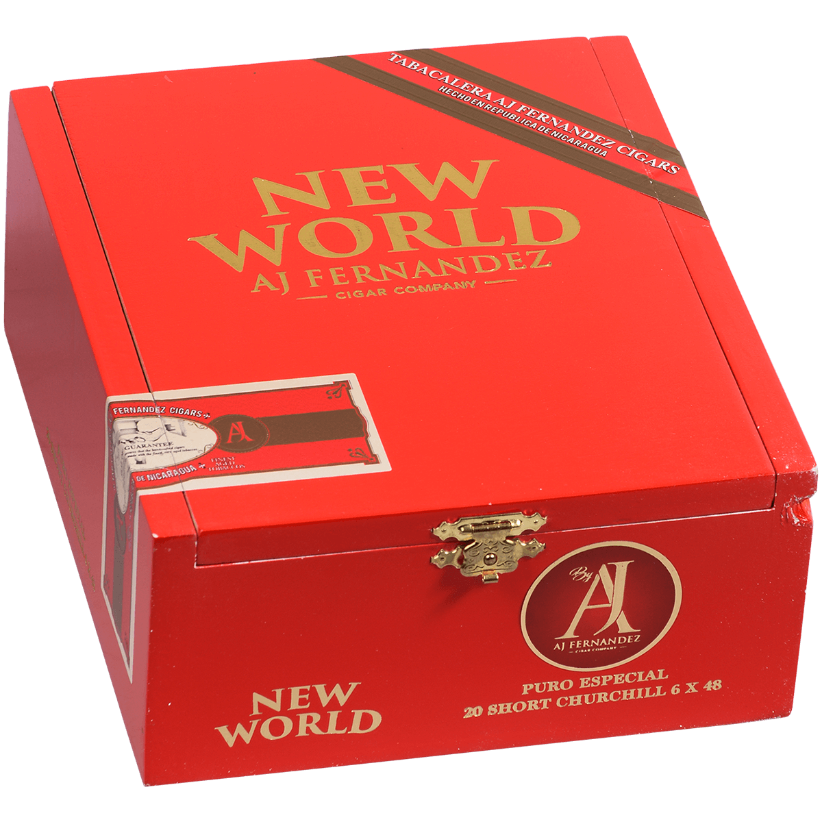 New World Puro Especial By Aj Fernandez Short Churchill 20 Ct. Box 6.00X48