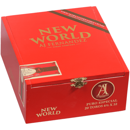New World Puro Especial Aj Fernandez Toro 20 Ct. Box 6.50X52