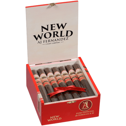 New World Puro Especial Aj Fernandez Toro 20 Ct. Box 6.50X52