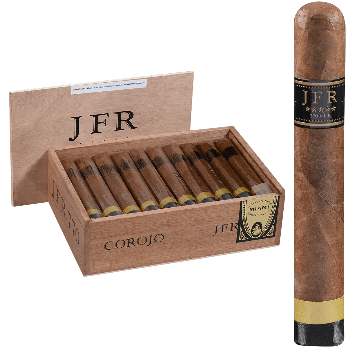 Aganorsa Jfr Corojo 770 7.00X70 30 Ct Box