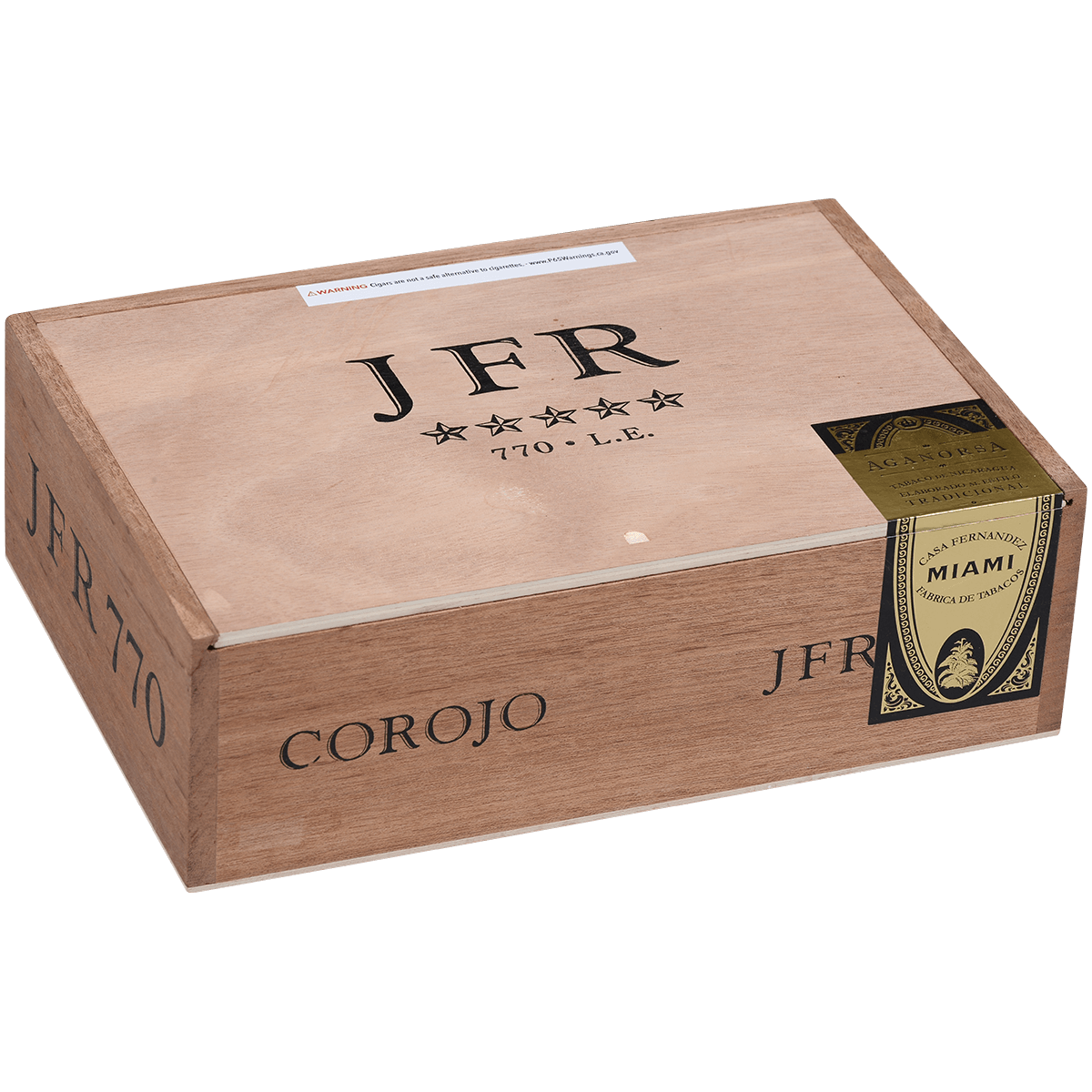 Aganorsa Jfr Corojo 770 7.00X70 30 Ct Box