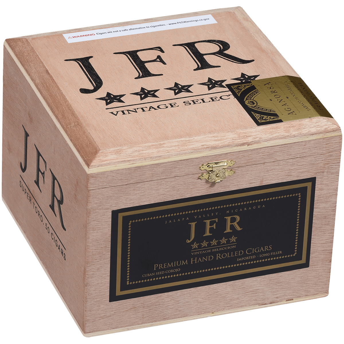 Aganorsa Jfr Corojo Super Toro 6.50X52 50 Ct Box
