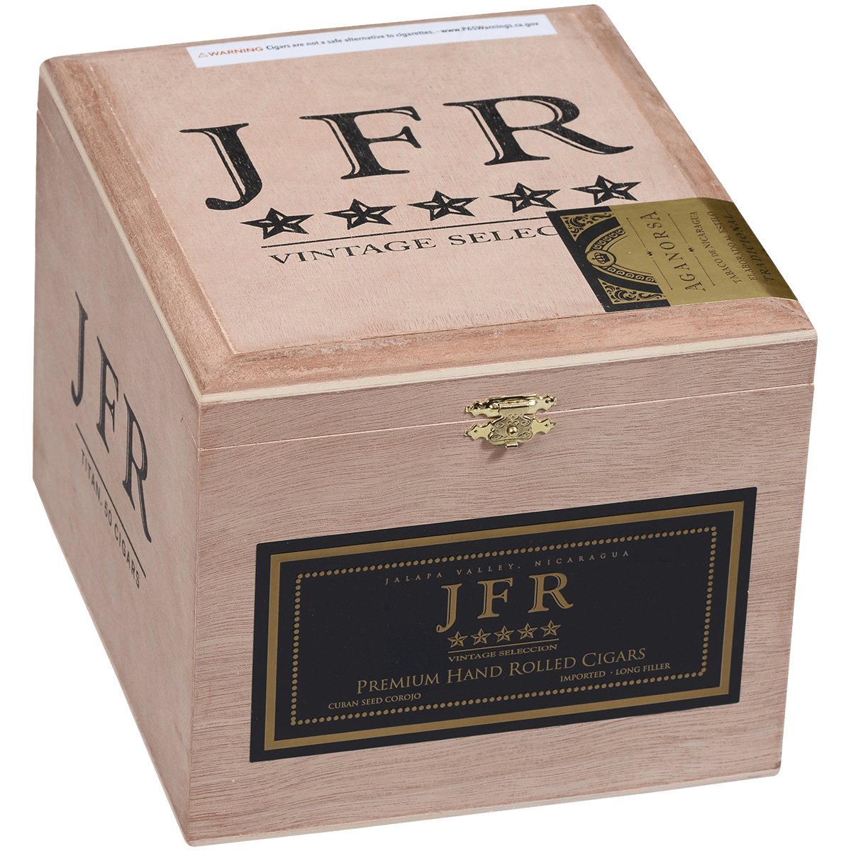 Aganorsa Jfr Corojo Titan 6.00X50 50 Ct Box