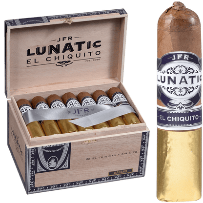 Aganorsa Leaf Jfr Lunatic Habano Lunatic El Chiquito 4.75X70 28 Ct Box