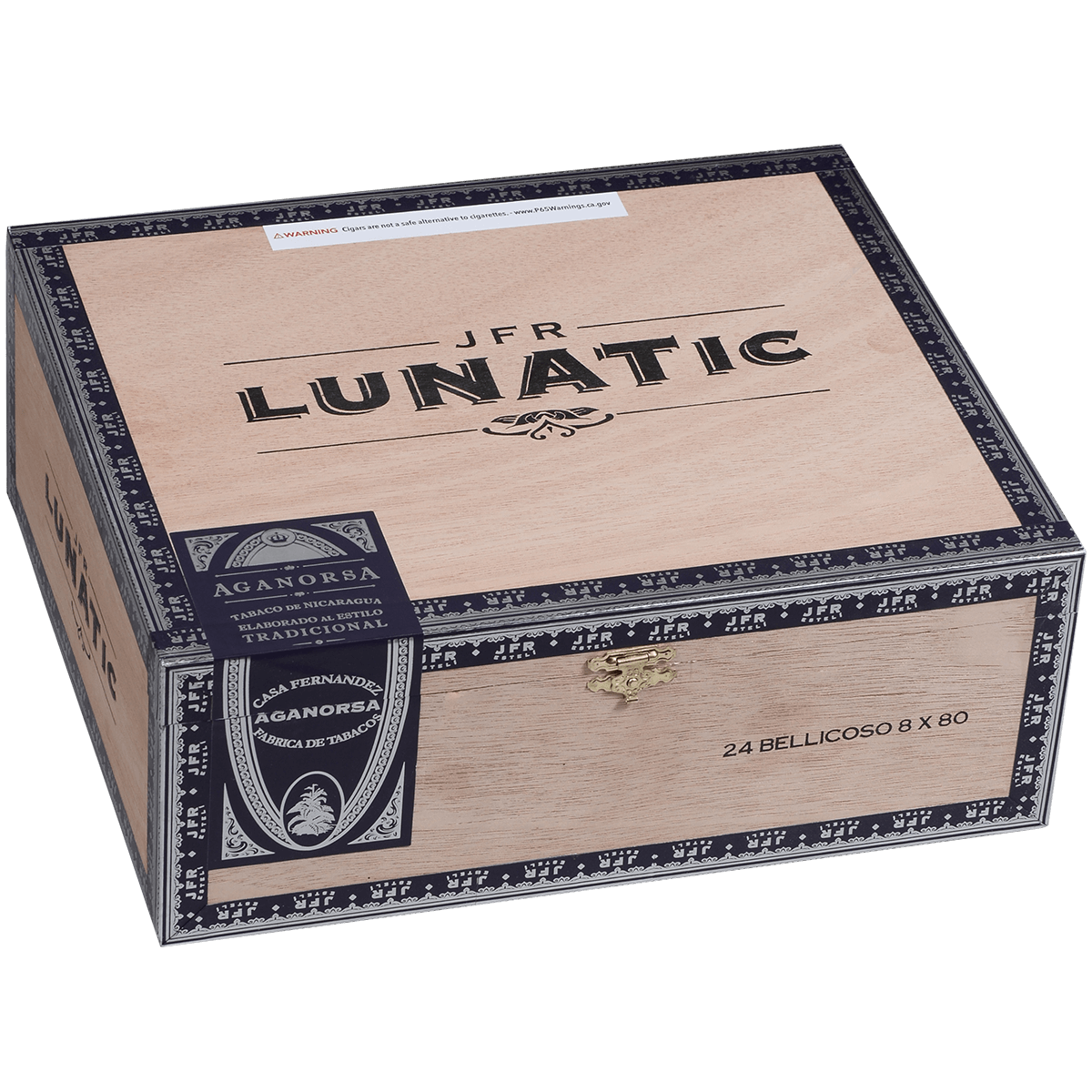 Aganorsa Jfr Lunatic Maduro Lunatic 8.00X80 24 Ct Box