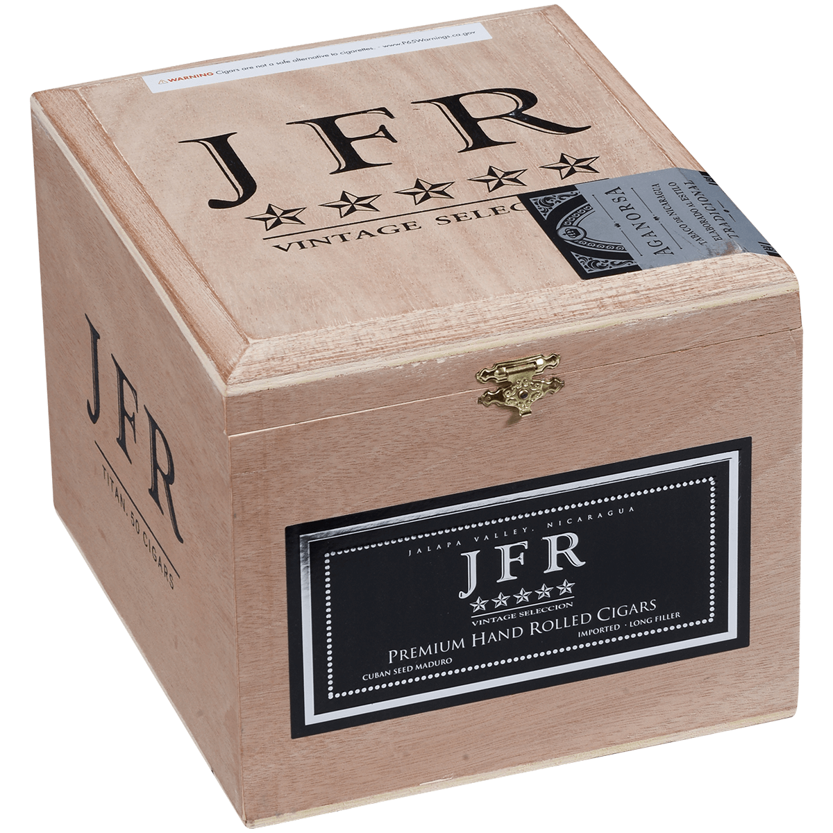 Aganorsa Jfr Maduro Titan 6.00X60 50 Ct Box