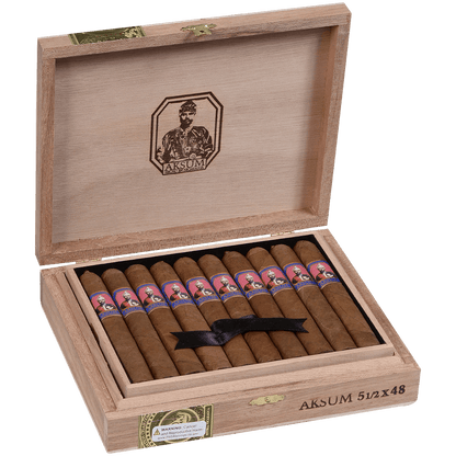 Foundation Aksum Corona Gorda Claro 10 Ct.Box 5.50X48