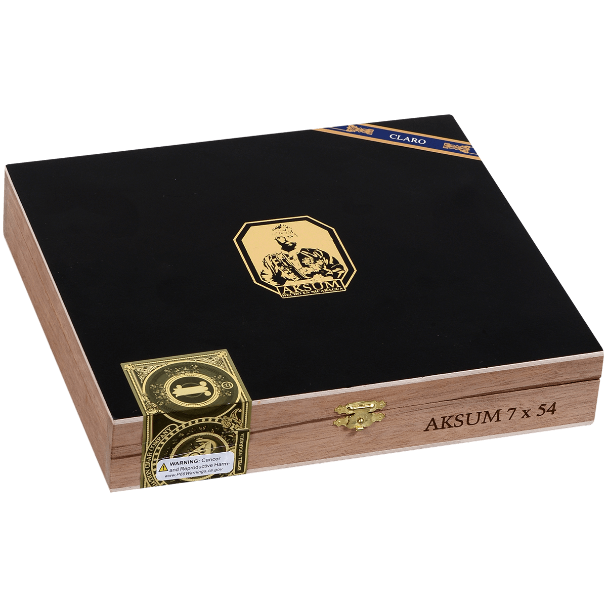 Foundation Aksum Double Corona Claro 10 Ct.Box 7.00X54
