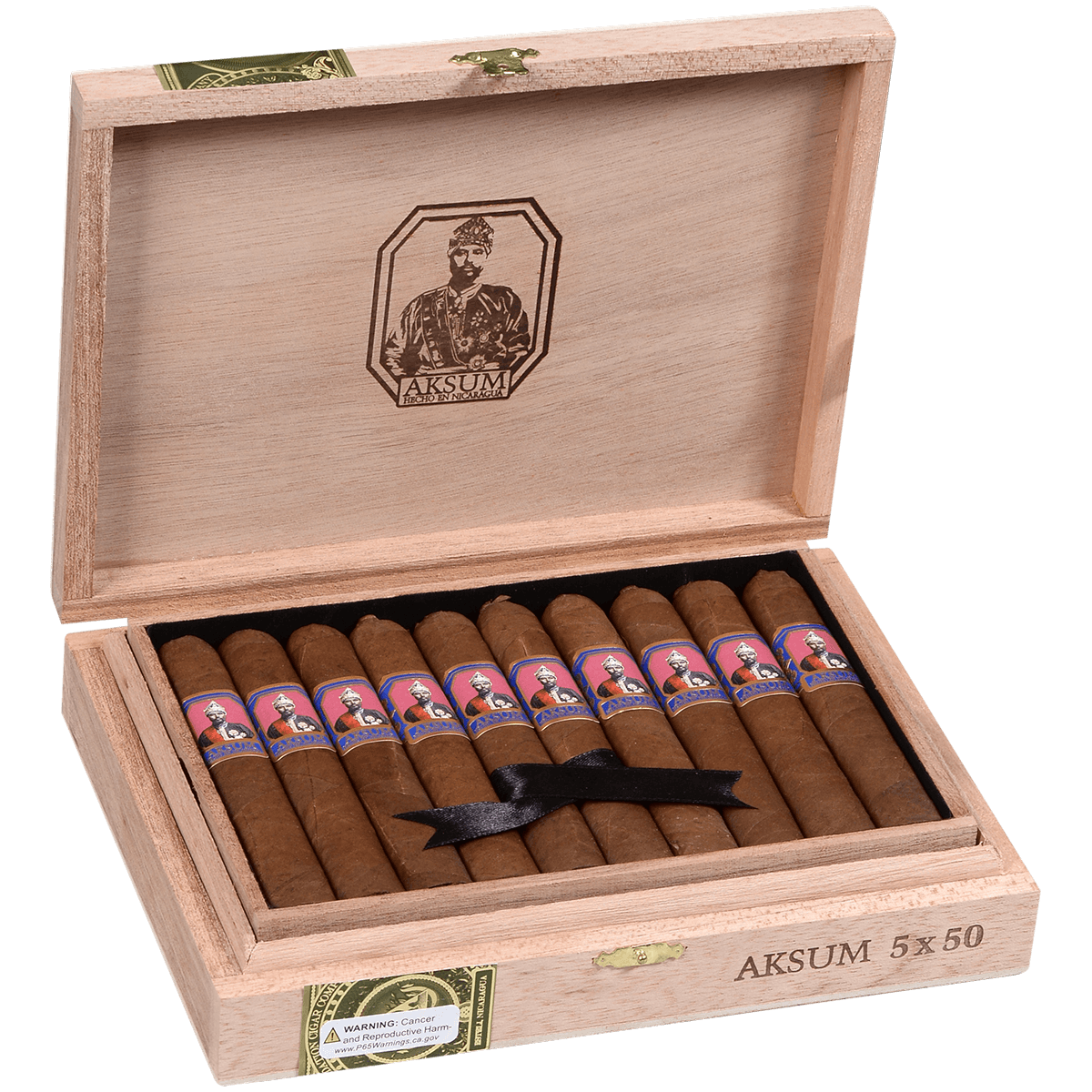 Foundation Aksum Robusto Claro 10 Ct.Box 5.00X50